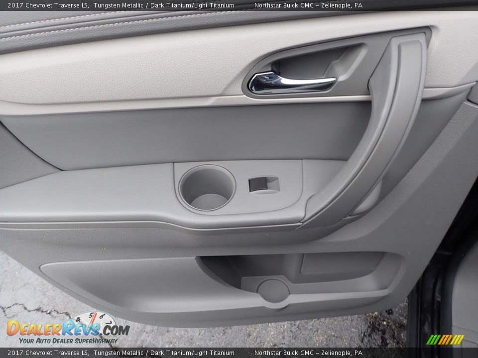 2017 Chevrolet Traverse LS Tungsten Metallic / Dark Titanium/Light Titanium Photo #22