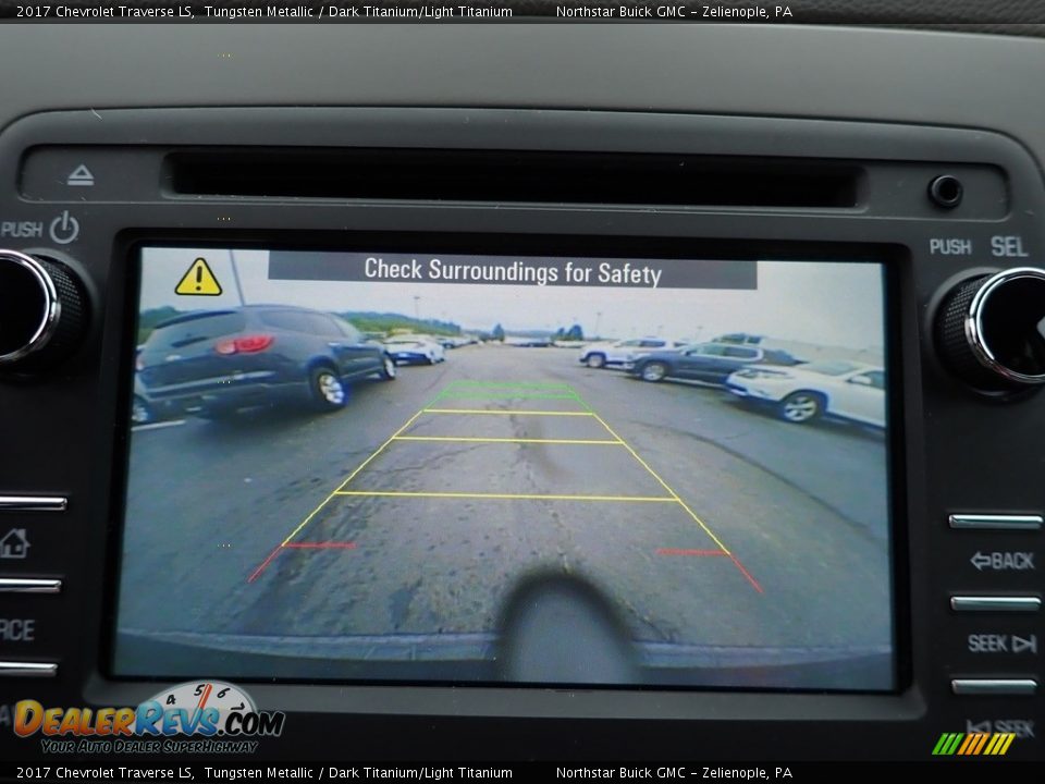 2017 Chevrolet Traverse LS Tungsten Metallic / Dark Titanium/Light Titanium Photo #27