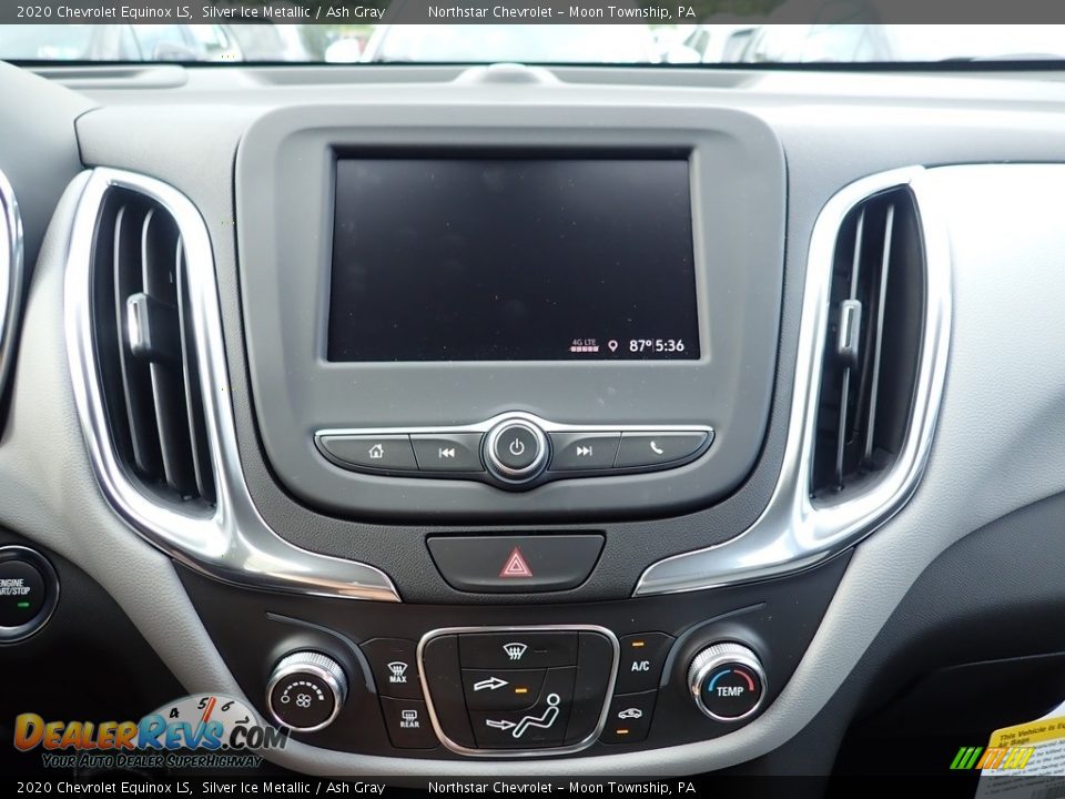 2020 Chevrolet Equinox LS Silver Ice Metallic / Ash Gray Photo #17