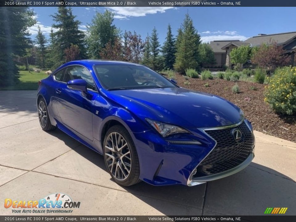 Front 3/4 View of 2016 Lexus RC 300 F Sport AWD Coupe Photo #5