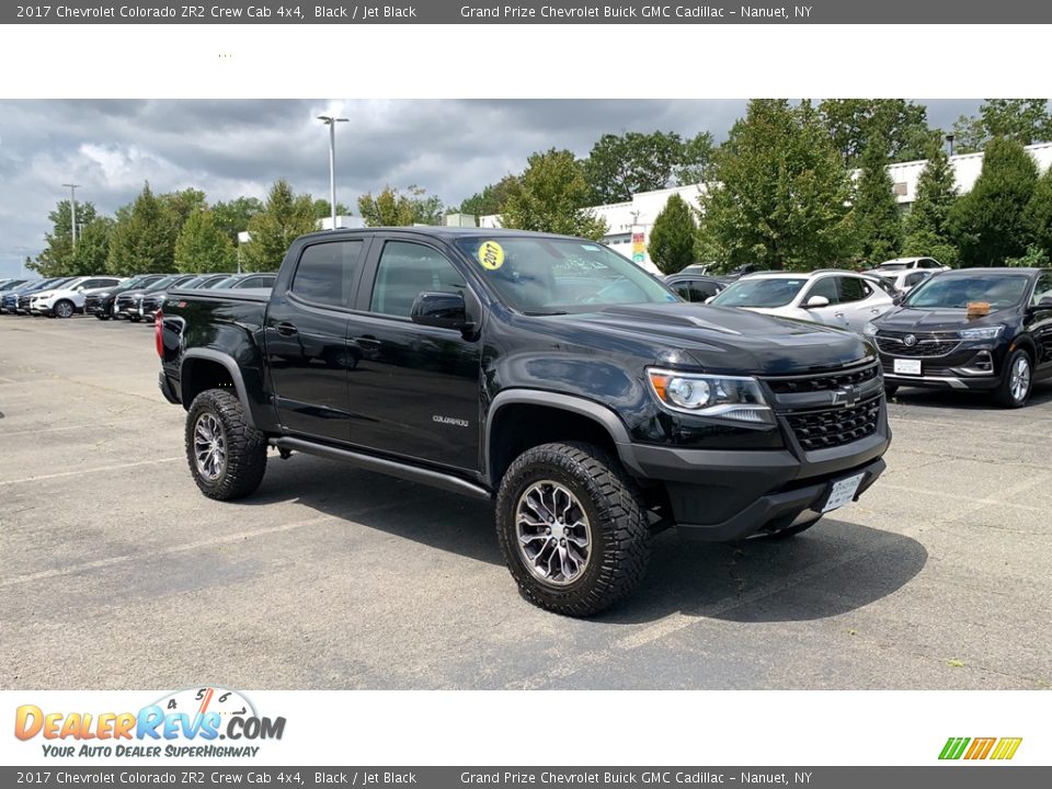2017 Chevrolet Colorado ZR2 Crew Cab 4x4 Black / Jet Black Photo #1
