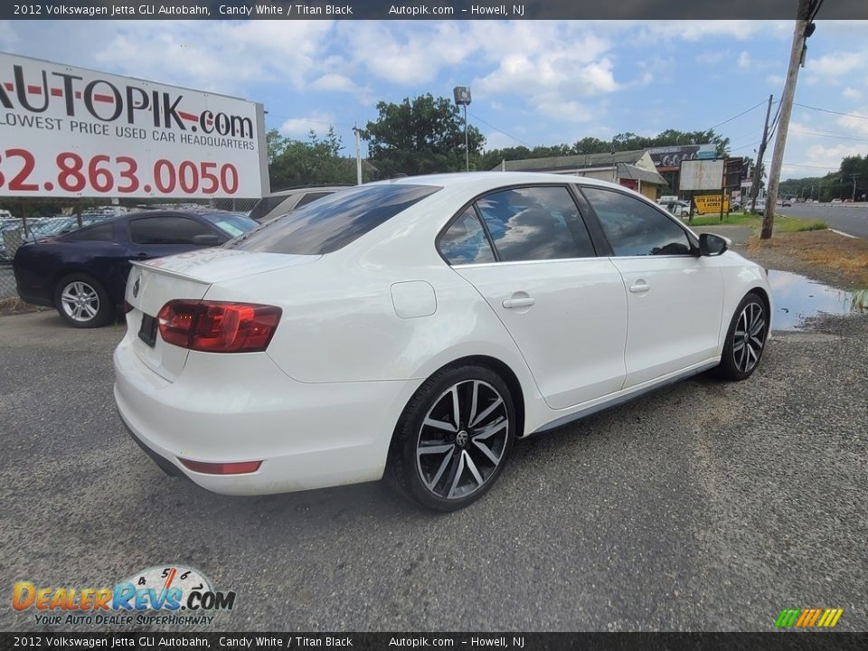 2012 Volkswagen Jetta GLI Autobahn Candy White / Titan Black Photo #3