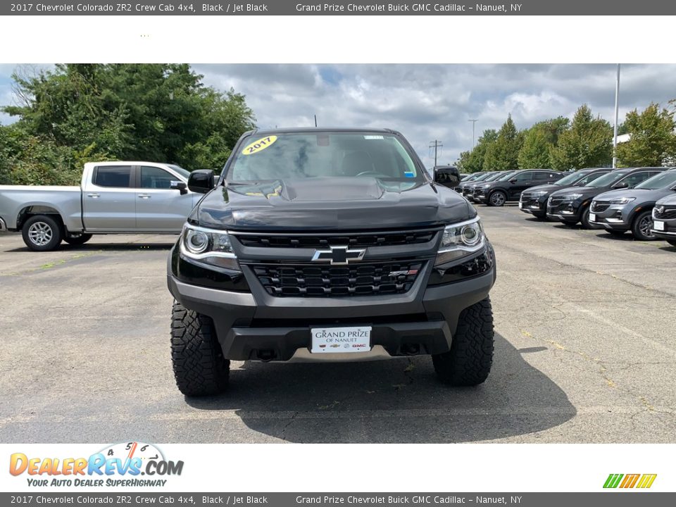 2017 Chevrolet Colorado ZR2 Crew Cab 4x4 Black / Jet Black Photo #4