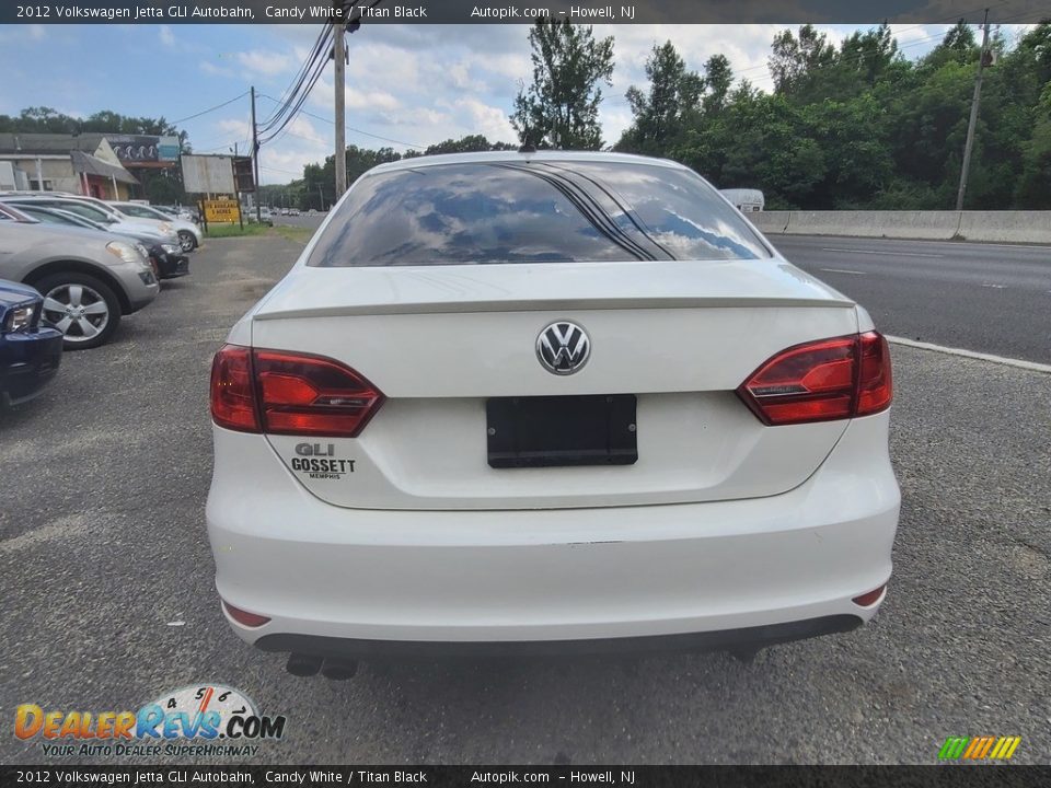 2012 Volkswagen Jetta GLI Autobahn Candy White / Titan Black Photo #4