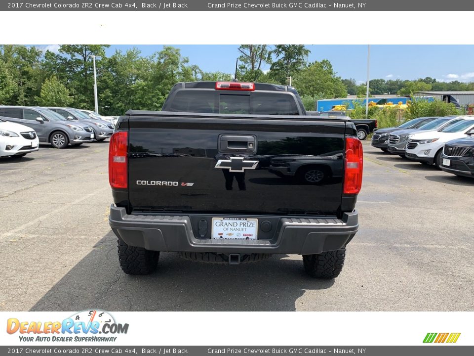 2017 Chevrolet Colorado ZR2 Crew Cab 4x4 Black / Jet Black Photo #5