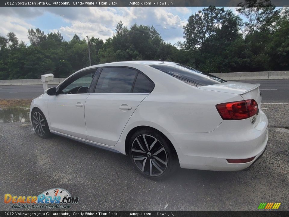 2012 Volkswagen Jetta GLI Autobahn Candy White / Titan Black Photo #5