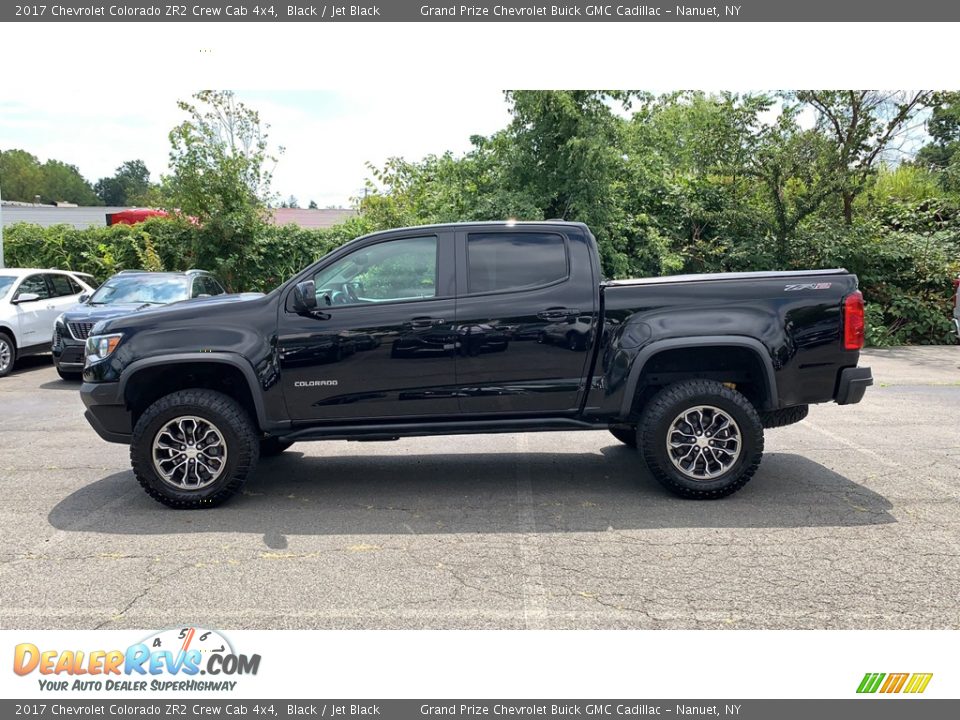 2017 Chevrolet Colorado ZR2 Crew Cab 4x4 Black / Jet Black Photo #6