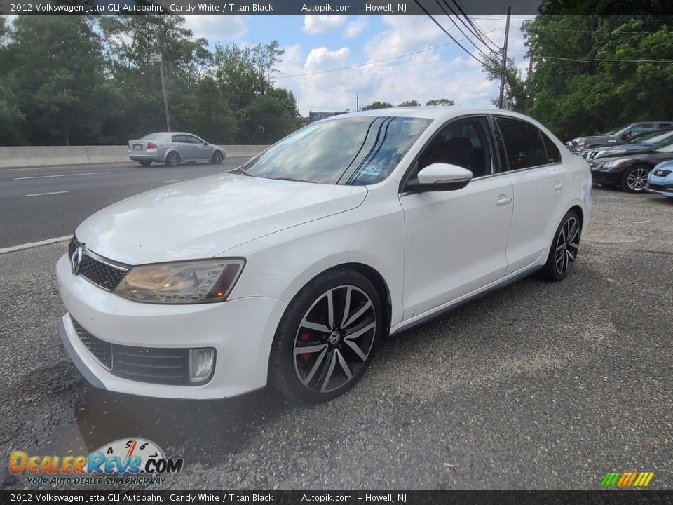 2012 Volkswagen Jetta GLI Autobahn Candy White / Titan Black Photo #6