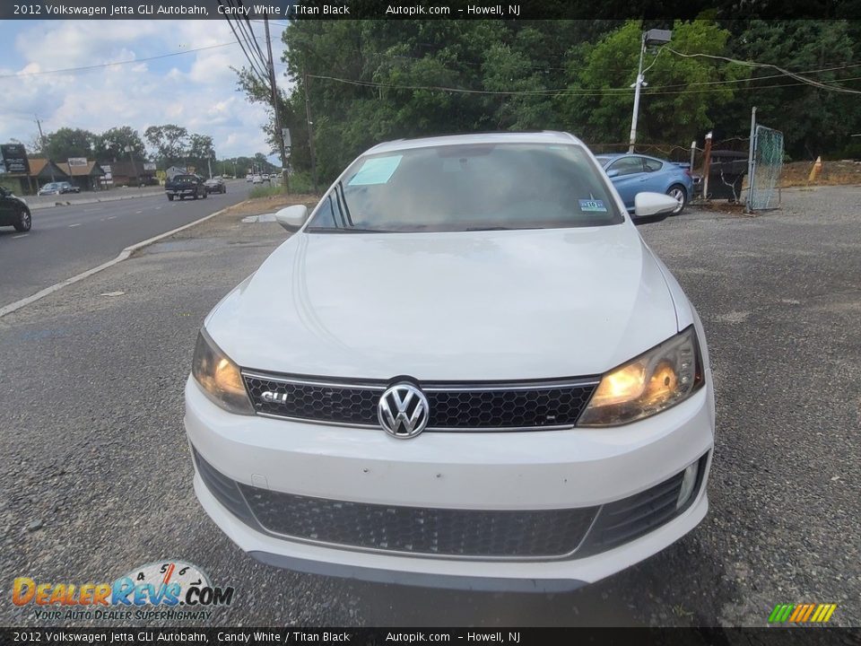 2012 Volkswagen Jetta GLI Autobahn Candy White / Titan Black Photo #7