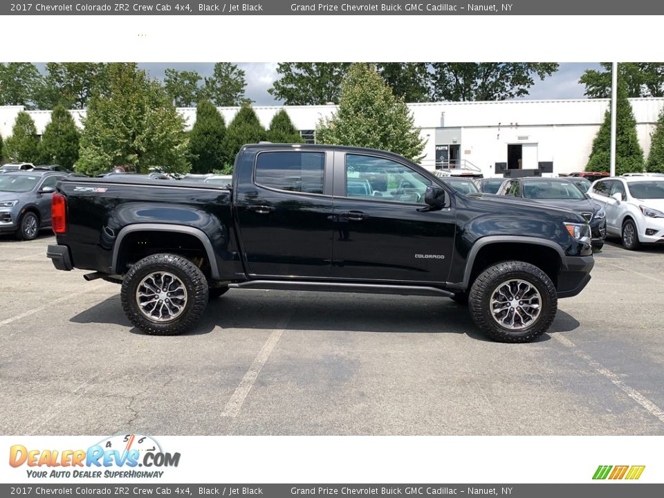 2017 Chevrolet Colorado ZR2 Crew Cab 4x4 Black / Jet Black Photo #7
