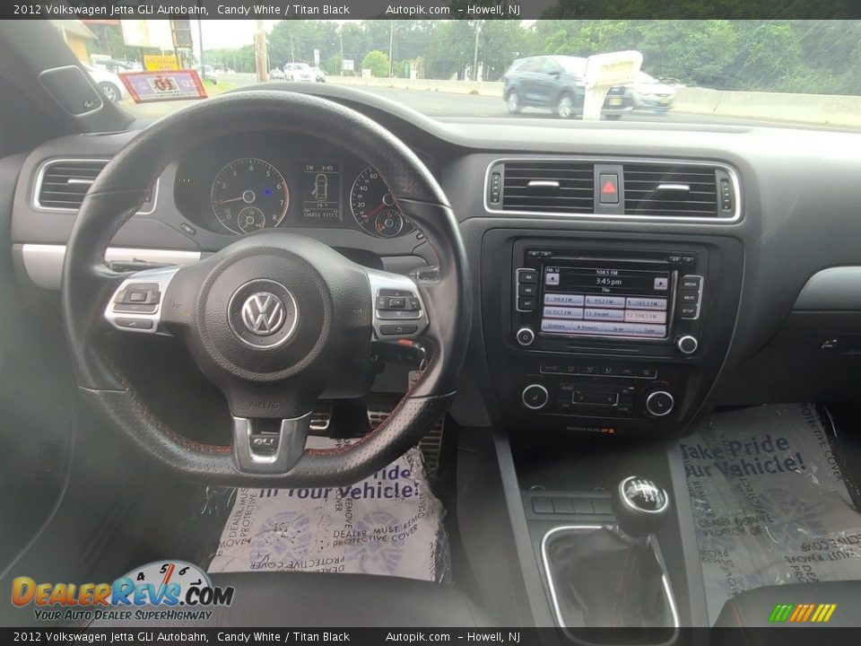 2012 Volkswagen Jetta GLI Autobahn Candy White / Titan Black Photo #10