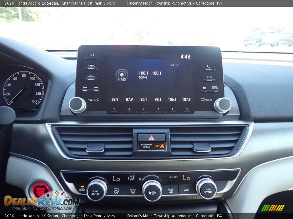 Controls of 2020 Honda Accord LX Sedan Photo #12