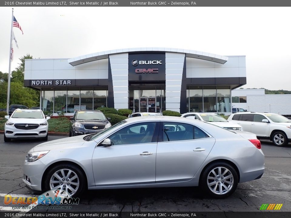 2016 Chevrolet Malibu Limited LTZ Silver Ice Metallic / Jet Black Photo #1