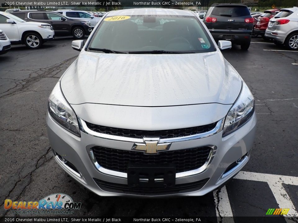 2016 Chevrolet Malibu Limited LTZ Silver Ice Metallic / Jet Black Photo #3