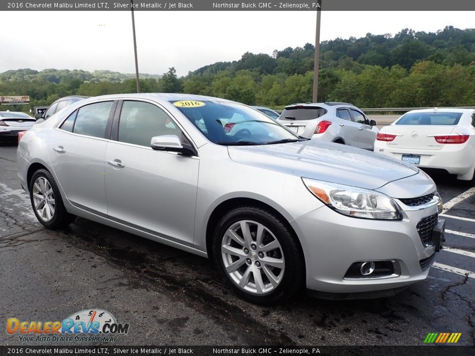 2016 Chevrolet Malibu Limited LTZ Silver Ice Metallic / Jet Black Photo #4