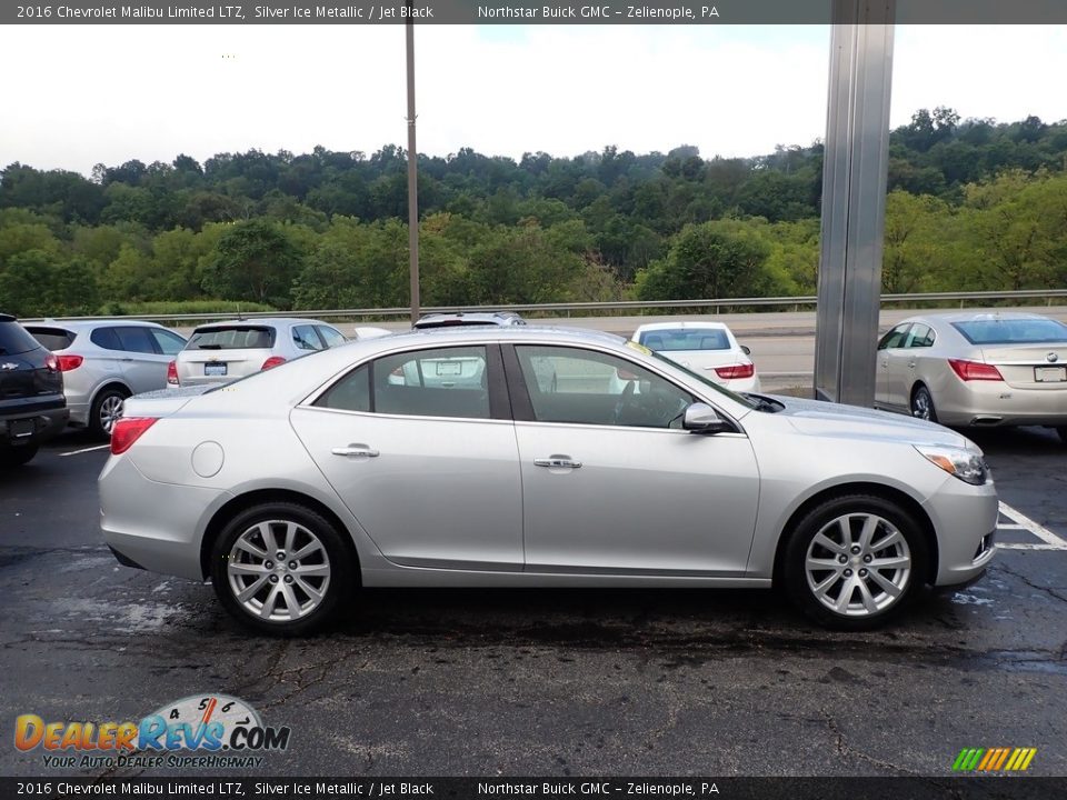 2016 Chevrolet Malibu Limited LTZ Silver Ice Metallic / Jet Black Photo #5