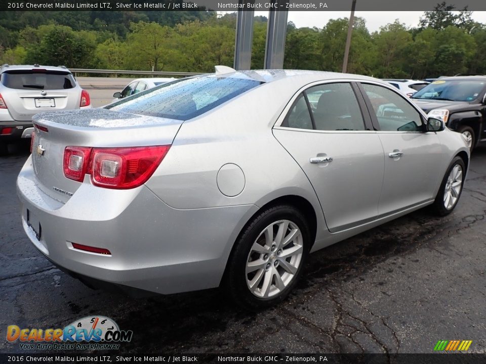 2016 Chevrolet Malibu Limited LTZ Silver Ice Metallic / Jet Black Photo #8