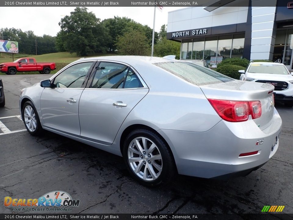 2016 Chevrolet Malibu Limited LTZ Silver Ice Metallic / Jet Black Photo #11