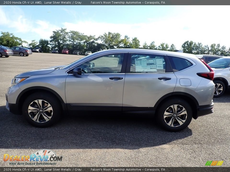 2020 Honda CR-V LX AWD Lunar Silver Metallic / Gray Photo #3