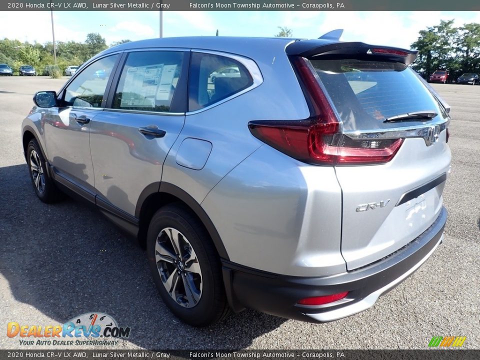 2020 Honda CR-V LX AWD Lunar Silver Metallic / Gray Photo #4