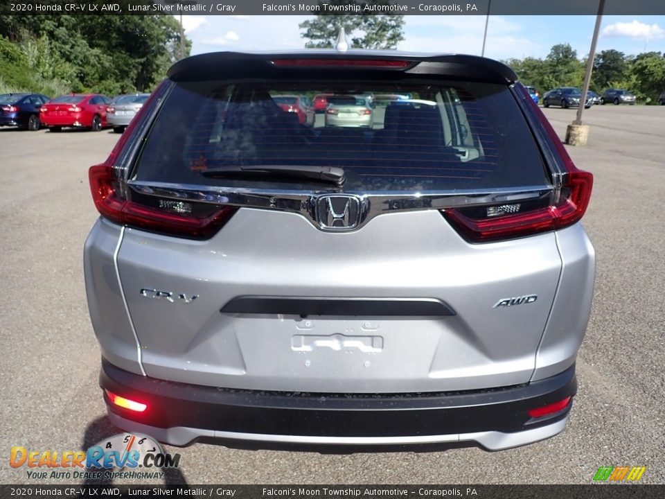 2020 Honda CR-V LX AWD Lunar Silver Metallic / Gray Photo #5