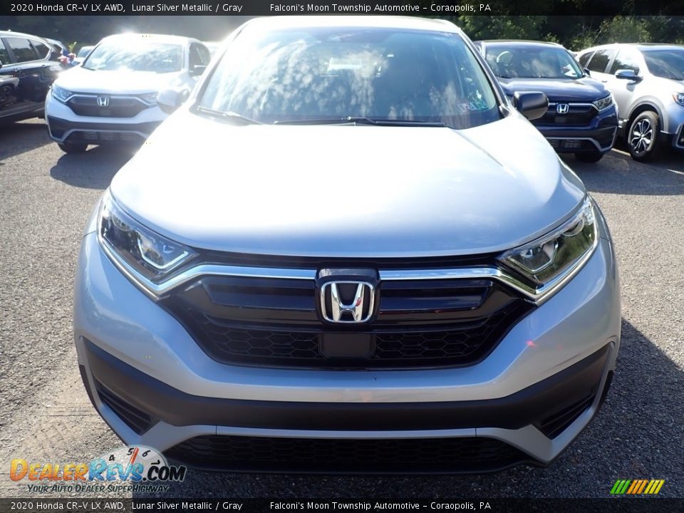 2020 Honda CR-V LX AWD Lunar Silver Metallic / Gray Photo #8