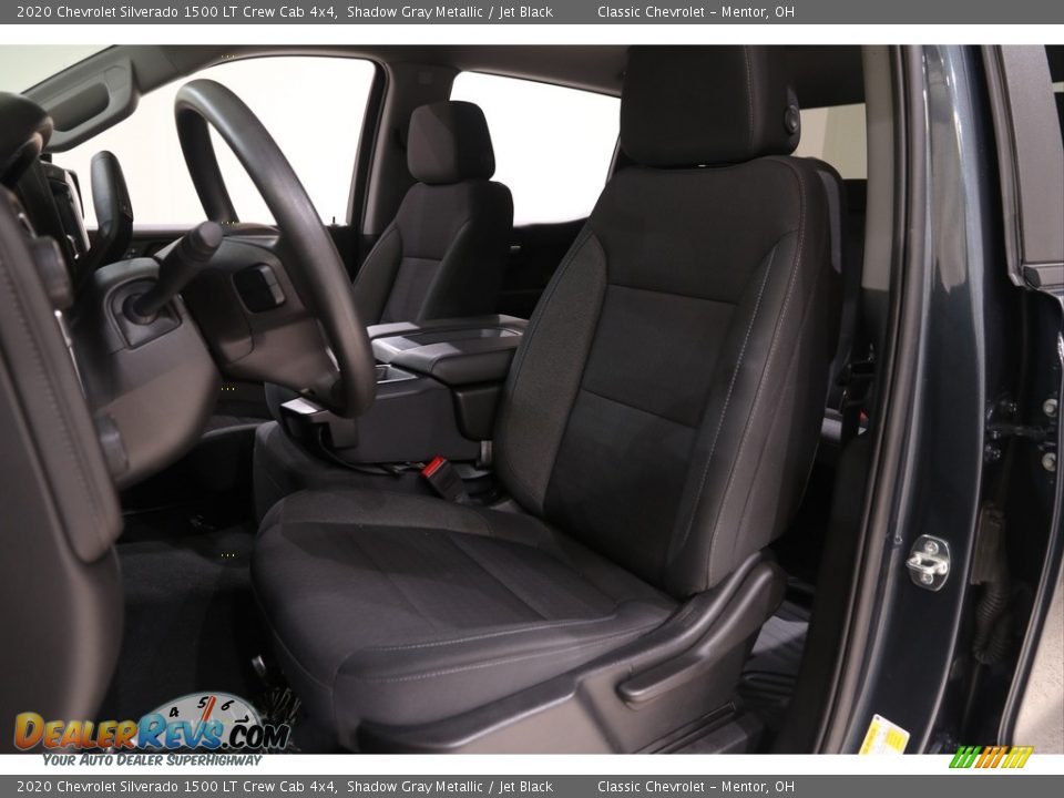 2020 Chevrolet Silverado 1500 LT Crew Cab 4x4 Shadow Gray Metallic / Jet Black Photo #6