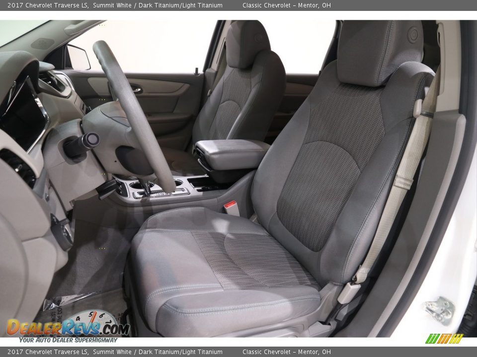 2017 Chevrolet Traverse LS Summit White / Dark Titanium/Light Titanium Photo #5