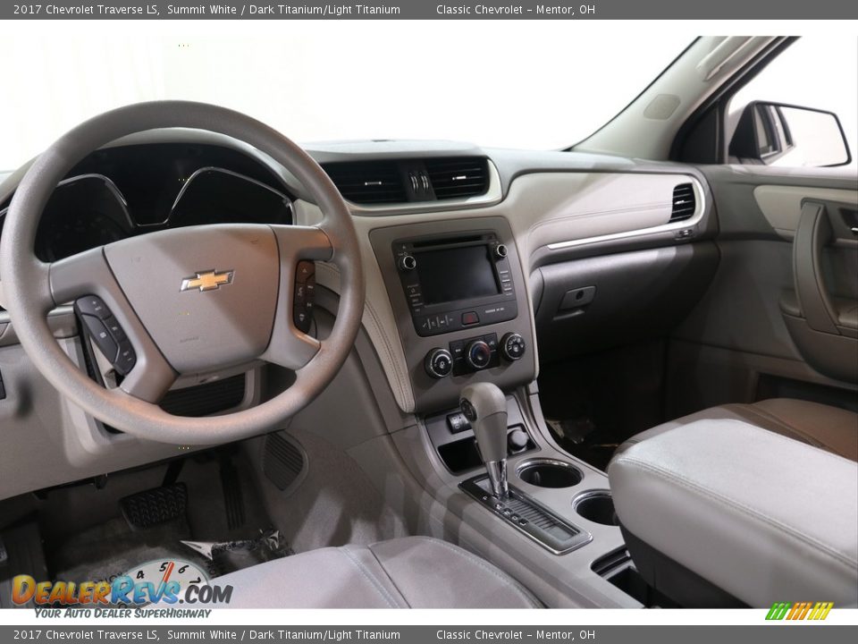2017 Chevrolet Traverse LS Summit White / Dark Titanium/Light Titanium Photo #6