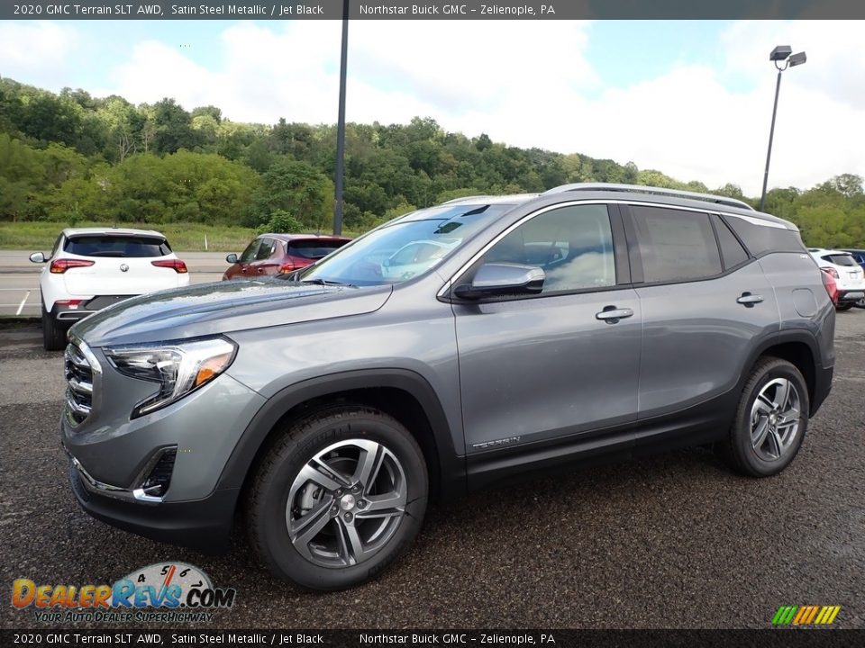 2020 GMC Terrain SLT AWD Satin Steel Metallic / Jet Black Photo #1
