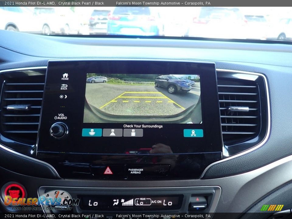 2021 Honda Pilot EX-L AWD Crystal Black Pearl / Black Photo #16