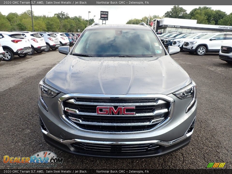 2020 GMC Terrain SLT AWD Satin Steel Metallic / Jet Black Photo #2