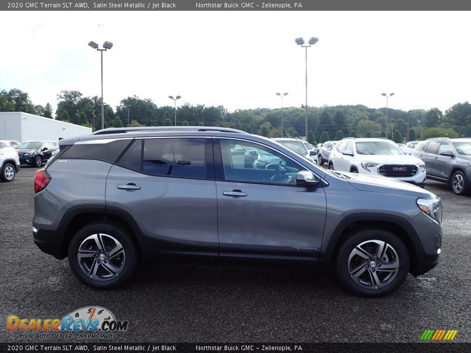 2020 GMC Terrain SLT AWD Satin Steel Metallic / Jet Black Photo #4