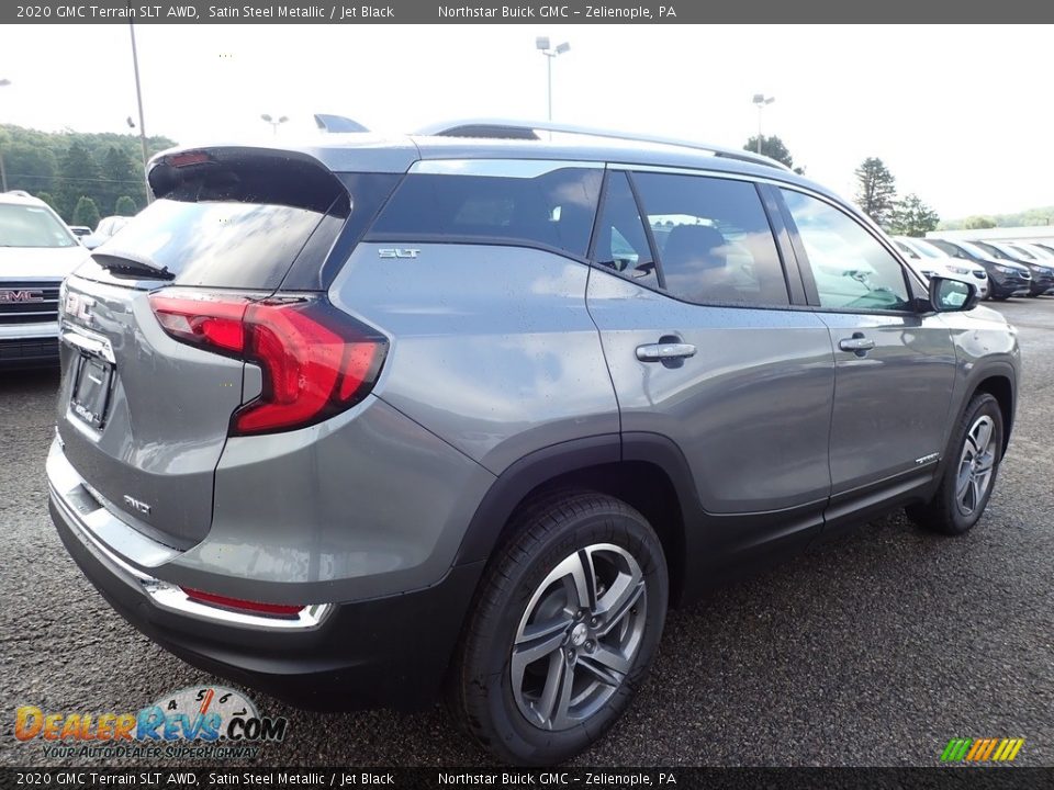 2020 GMC Terrain SLT AWD Satin Steel Metallic / Jet Black Photo #5