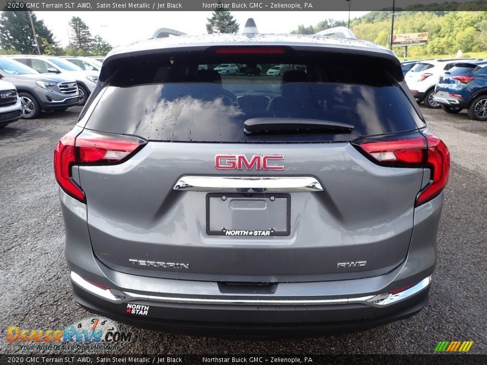2020 GMC Terrain SLT AWD Satin Steel Metallic / Jet Black Photo #6
