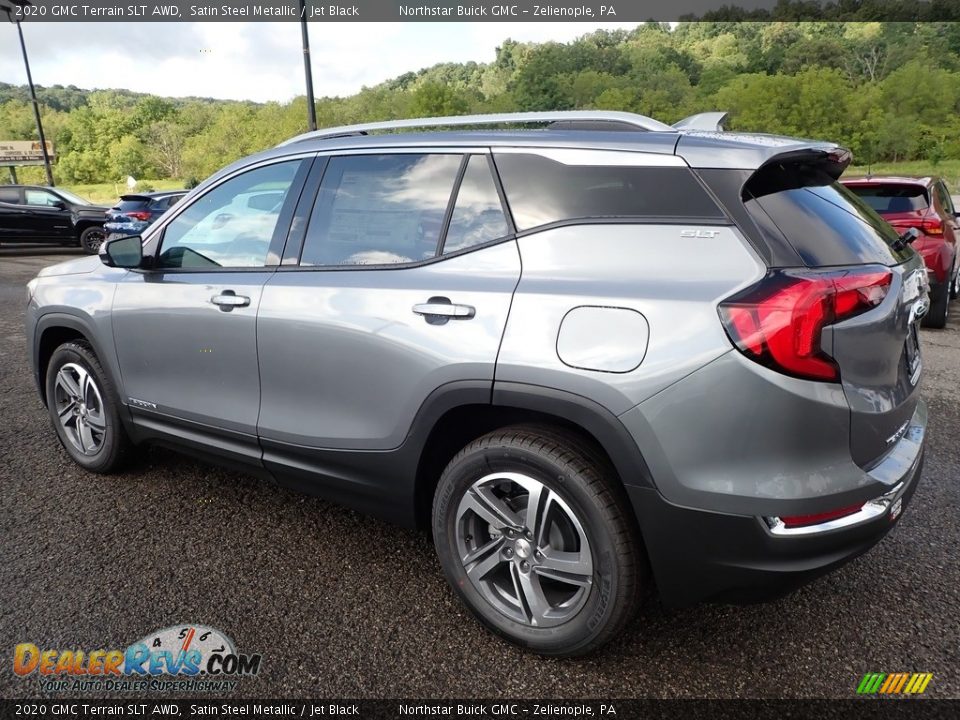 2020 GMC Terrain SLT AWD Satin Steel Metallic / Jet Black Photo #8