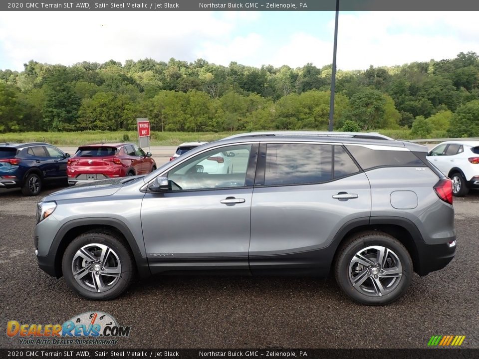 2020 GMC Terrain SLT AWD Satin Steel Metallic / Jet Black Photo #9
