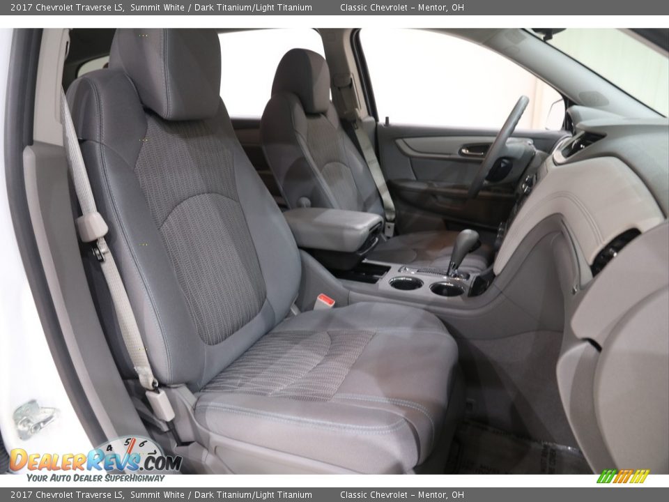 2017 Chevrolet Traverse LS Summit White / Dark Titanium/Light Titanium Photo #18