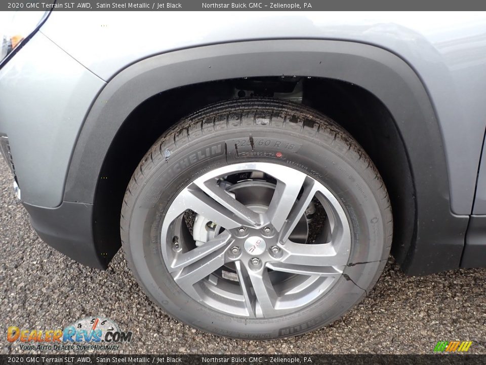 2020 GMC Terrain SLT AWD Satin Steel Metallic / Jet Black Photo #10