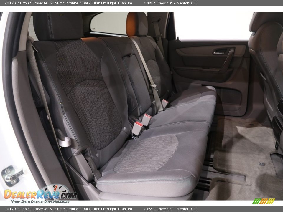 2017 Chevrolet Traverse LS Summit White / Dark Titanium/Light Titanium Photo #19