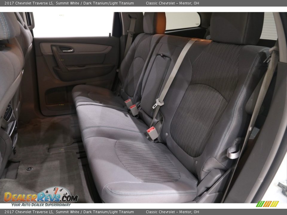 2017 Chevrolet Traverse LS Summit White / Dark Titanium/Light Titanium Photo #20