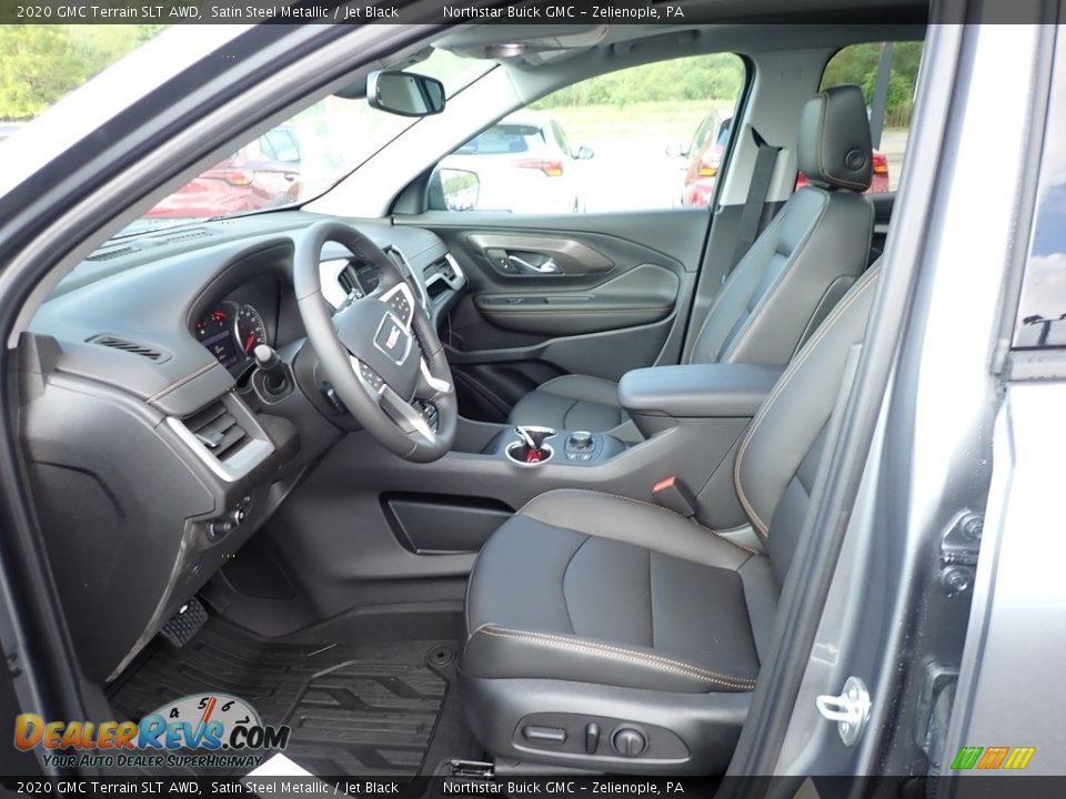 2020 GMC Terrain SLT AWD Satin Steel Metallic / Jet Black Photo #14