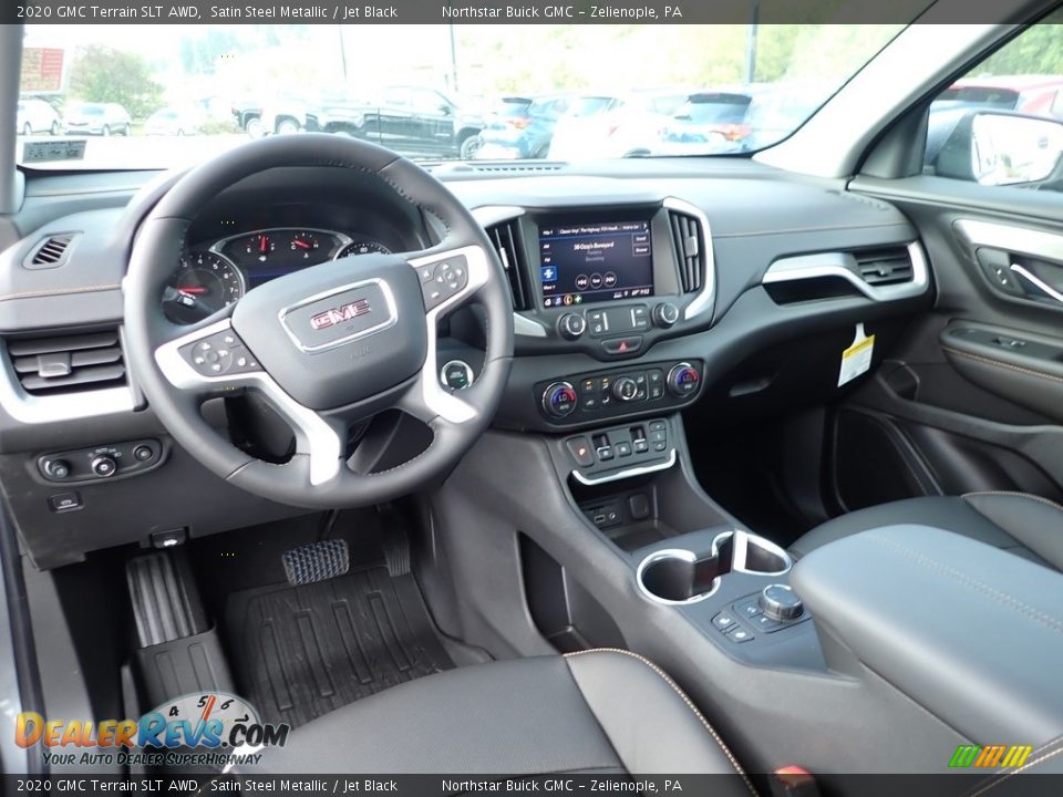 2020 GMC Terrain SLT AWD Satin Steel Metallic / Jet Black Photo #16