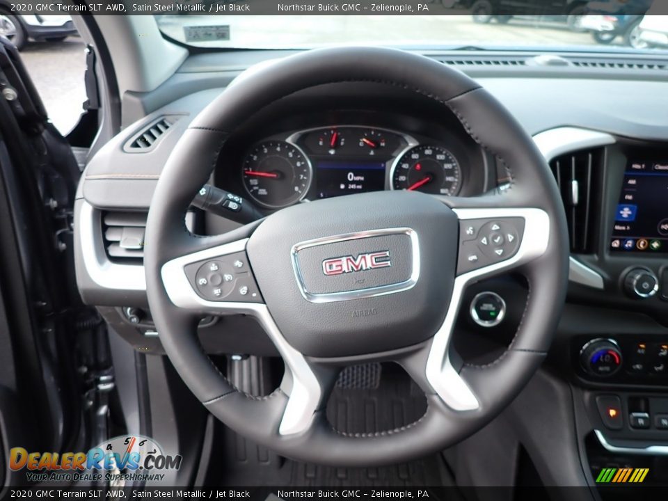 2020 GMC Terrain SLT AWD Satin Steel Metallic / Jet Black Photo #18