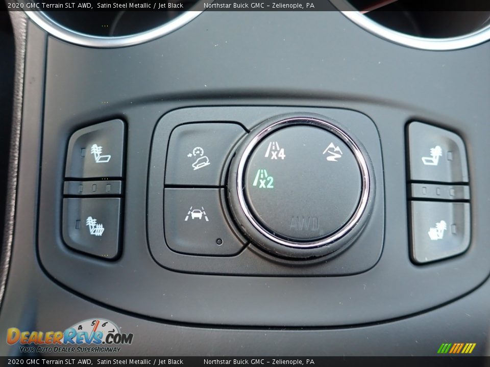 2020 GMC Terrain SLT AWD Satin Steel Metallic / Jet Black Photo #19