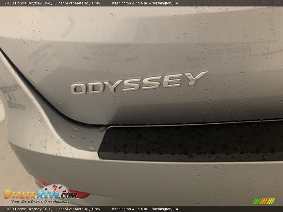 2020 Honda Odyssey EX-L Lunar Silver Metallic / Gray Photo #35