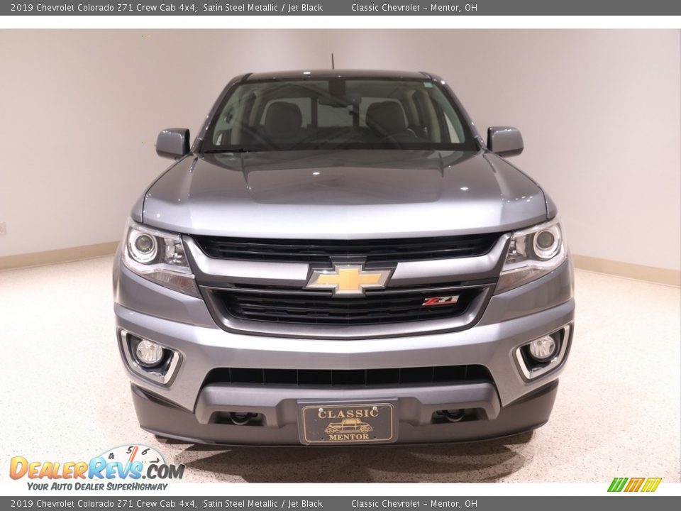 2019 Chevrolet Colorado Z71 Crew Cab 4x4 Satin Steel Metallic / Jet Black Photo #2