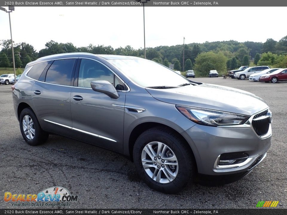2020 Buick Enclave Essence AWD Satin Steel Metallic / Dark Galvinized/Ebony Photo #3