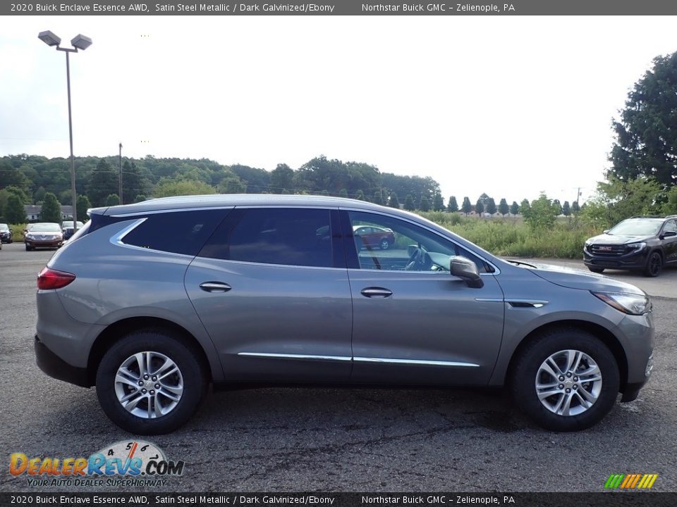 2020 Buick Enclave Essence AWD Satin Steel Metallic / Dark Galvinized/Ebony Photo #4