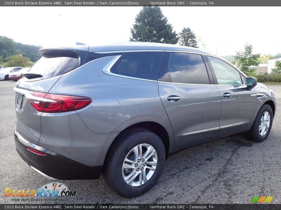 2020 Buick Enclave Essence AWD Satin Steel Metallic / Dark Galvinized/Ebony Photo #5
